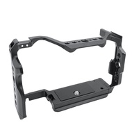 Full Camera Cage Rig Protective Frame A7C2 A7CR A7CM2 A7CII DSLR Tripod Cold Shoe Mount Easy to UseN
