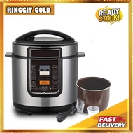 Ringgit Gold Electric Pressure Cooker  6.0L Large Capacity Cooker Pot Electric Rice Cooker