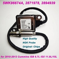High Quality Chip N-GK Probe 5WK96674A 2894939RX Nitrogen Oxide Sensor for Cummins ISB 6.7L ISX 11.9