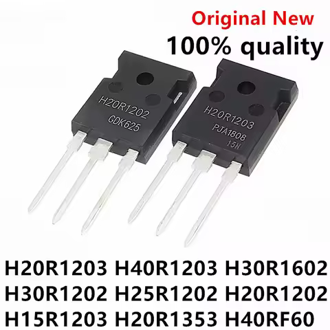 5PCS H20R1203 TO-247 IHW20N120R3 H40RF60 IHW40N60RF H40R1203 H30R1602 H30R1202 H25R1202 H20R1202 H15