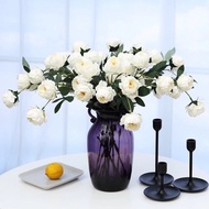 Climbing camellia branch with 7 flowers - silk flowers - artificial flowers