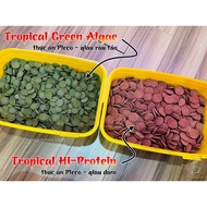 Pleco Tropical Green Algae Food (Algae) / Hi - Protein (Meat) || Premium Food for Pleco, Groundfish