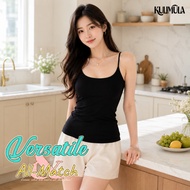 KULIMULA strap camisole Soft And Stretchy Fabric With Waistband Detail There Are Many Shades. Basic 