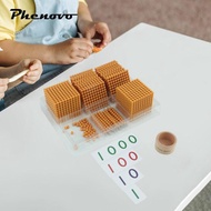 [Phenovo] Math Beads Decimal System Montessori Set Educational Learning Toys for Kids Math Teaching 