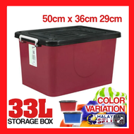 33L Storage Box with Wheel [ 7888SC ] [ 1 Box ]
