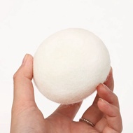 Bola Pepejal Felt Wool Bola Asas DIY Bola Pengeringan Bola Bulu Felt Bola Pengeringan Bola Pengering