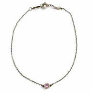 Excellent condition △ TIFFANY&Co. Tiffany Elsa Peretti Color by the Yard Pink Sapphire Bracelet AG92