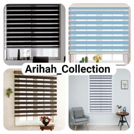 Modern window blinds zebra blinds | blind curtain | zebra blinds outdoor | roller blinds for home decor | ready stock