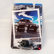 Diecast Hot Wheels Fiat 500 D Modificado – Silver Series National Icons 3/5 | Miniature Classic Car 