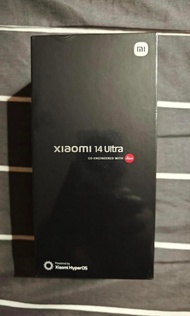 小米14 ultra 陸版黑色 16+512g 在6/2收到 全新僅拆封檢查 台北台中可面交 一加13 find x8 vivo x200 小米15
