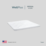 WellPlus Topper Conjugated Siliconized Fiber รุ่น ZPlus O2 หนา4นิ้ว ท็อปเปอร์ ทอปเปอร์สุขภาพ ที่นอน