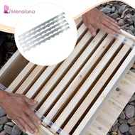 [Menolana] Bee Hive Box Spacing Tool Metal Strips Precision Beekeeping Supplies for Deep Frames Bee 