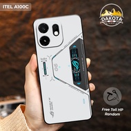DAKOTA | Softcase Itel A100C 4Ghp Gamers Motif UV Printing Latest 2026 Free Strap hp | Silkon casing