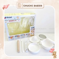 [date July 24, 2026] Richell baby food preparation set - high quality plastic, BPA free