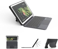 EIP Magnetix Keyboard Case for Google Pixel Tablet 11 inch (2023), Adjustable Viewing Angle, Detacha