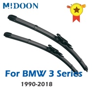 MIDOON Wiper Blades For BMW 3 Series E36 E46 E90 E91 E92 E93 F30 F31 F34 316I 318I 320I 323I 325I 328I 330I 335I 318D 320D 330D