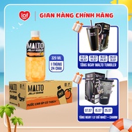 Nước cam ép MALTO có thạch thùng 24 chai x 320ml