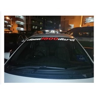 STICKER STYLE BY SIRION / MYVI / PASSO / RACY / AVY / ALZA CERMIN DEPAN