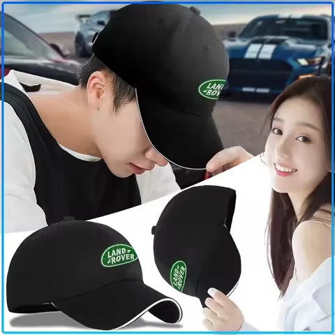 Emblem Adjustable Baseball Caps Outdoor Casual Hat For Land Rover Freelander 2 L2 LF Discovery 3 4 L