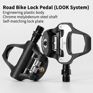 ROCKBROS Road Bike Self-lock Pedals With Shimano SPD-SL or Look KEO Cleat 2 Sealed Bearing CR-MO Steel Axle Pedals