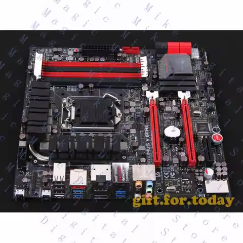 UU FOR ASUS MAXIMUS V GENE LGA 1155 Intel Z77 USB3.0 HDMI DP Motherboard With I/O