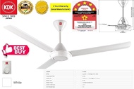 KDK 60'' Ceiling Fan (WHITE) (K15VO)