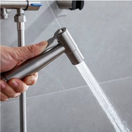 Toilet Bidet Sprayer Hand Portable Gun Holder Stainless Steel Handheld Bidet Faucet Home Bathroom Shower Head Hose Self