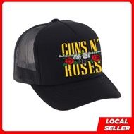 2024 fashion Guns N Roses GNR Rock Topi Trucker Snapback Cap