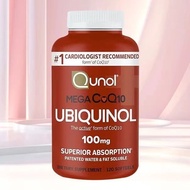 Qunol Mega CoQ10 Ubiquinol CoQ10 100 mg 120 Softgels