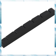 [W F S B] 6x Black 6-String Guitar Top Nut 42mm X 3mm