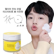 🇰🇷韓國 Wellderma 金盞花舒緩清潔化妝棉 （60片）💕