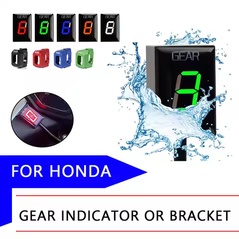 Gear Indicator Counter Speed Display For Honda CB500X CBR600RR CB1000R NC750X XL700V XL1000V VFR800 