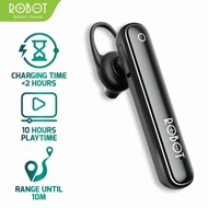 Robot bluetooth headset talk10 original Garansi Resmi 1 tahun - Hitam