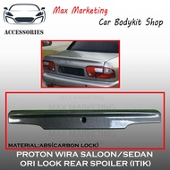 PROTON WIRA SALOON SEDAN OE SPOILER ITIK FULL FITING /HIGH QUALITY PRODUCT (UNPAINT/WITH PAINT-PIANO