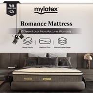 MyLatex ROMANCE Foam, Single, Super Single, Queen, King Mattress- Anti-Dust Mite, Anti-Fungal, Anti-Bacterial, Lightweig