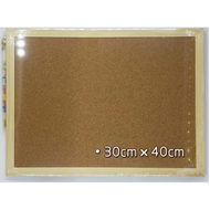 (Msia Ready Stock)HIGH QUALITY EXTRA THICK TEBAL Wood Framed Cork board(Price For 1 Pcs)