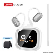 Lenovo ERAZER XF38 หูฟังแปลภาษา AI Translator แปลภาษาแบบเรียลไทม์ บลูทูธ TWS Bluetooth 5.4 พร้อมจอแส