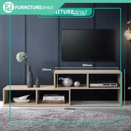 Furniture Direct FLEXIA expandable Tv cabinet/ rak TV/ Tv cabinet 6ft/ Tv cabinet 8ft