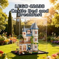 LEGO 42638 Friends Castle Guesthouse Acrylic Display Box Kotak Pameran Penyimpanan Figur Dust Proof 