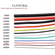 26awg Silicone Rubber Wire 26AWG Cable Flexible RC Cable Electronic LED DIY 50CM