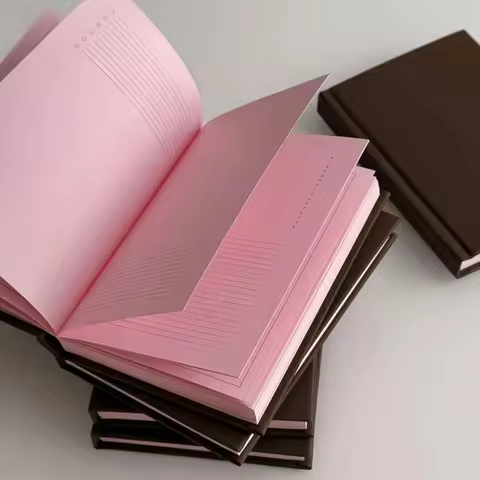 Kawaii Journal In Strawberry Chocolate Pink - Cute A6 Planner Ideal For Girls And Travel Diary