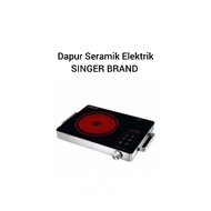 Dapur Seramik Elektrik { JENAMA SINGER}