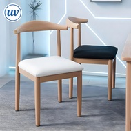 Dining Chair Stool Nordic Horn chair Living Room Chair Dressing Stool Computer Study chair Solid Wit