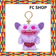 Fuggler Keyring Budgie Series Grin Grin - Lilac Keychain 15705A Authentic