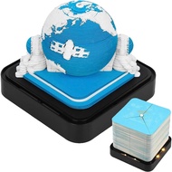 Time Piece 3D Calendar with LED Lights, Creative Time Piece Calendars, 2025 3D Earth Calendar, 3D Me