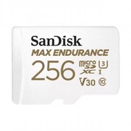 Max Endurance MicroSD 256GB 100MB/R 高耐久度 4K影片 車Cam IP Cam 專用記憶卡 (SDSQQVR-256G-GN6IA)