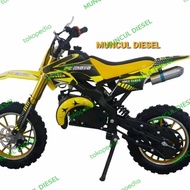 motor trail 50 cc kuning -motor mini trail 2 tak 50 cc