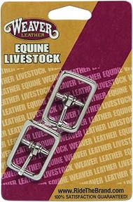 Weaver Leather Nickel Plated Z121 Buckle, 3/4"