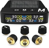 Marcala 2026 V2.0 Trailer Tire Pressure Monitoring System Set of 6 | 50-Foot Extended Range RV TPMS 