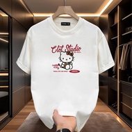 H-apparel shop Street T-Shirt Cool Print Short Sleeves Round Neck Soft Fabric Comfortable To Wear B0